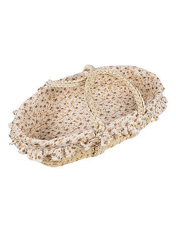 Pasito a pasito - Couffin en osier pour poupée