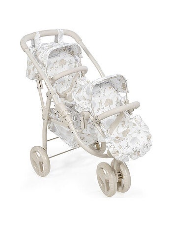 Pasito a pasito - Poussette double pour poupées