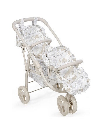 Pasito a pasito - Poussette double pour poupées