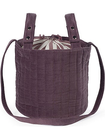 Pasito a pasito - Sac Bucket Cherry Velvet