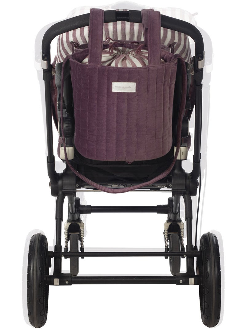 Pasito a pasito - Sac Bucket Cherry Velvet Violet - Kiabi