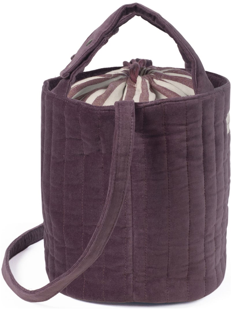 Pasito a pasito - Sac Bucket Cherry Velvet Violet - Kiabi