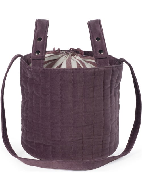 Pasito a pasito - Sac Bucket Cherry Velvet - Kiabi Pasito a pasito - Sac Bucket Cherry Velvet - Kiabi