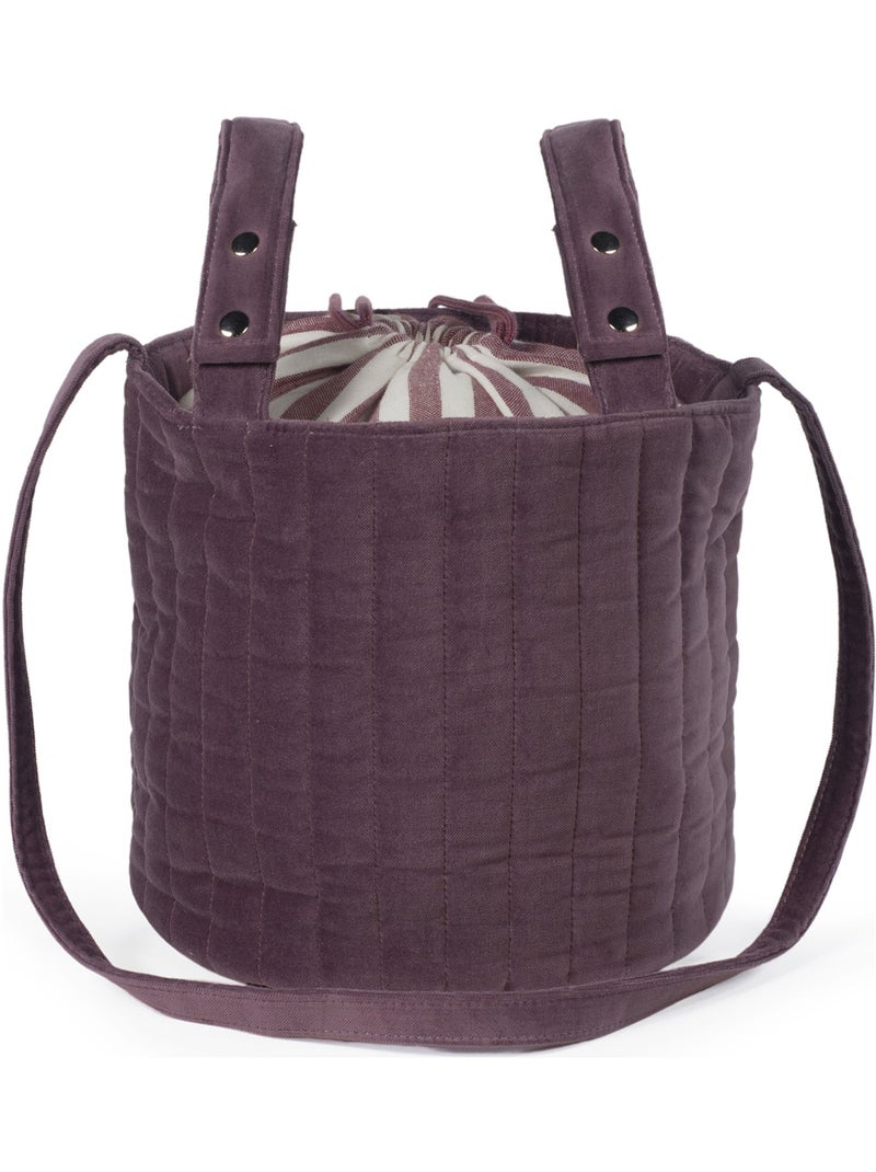 Pasito a pasito - Sac Bucket Cherry Velvet Violet - Kiabi
