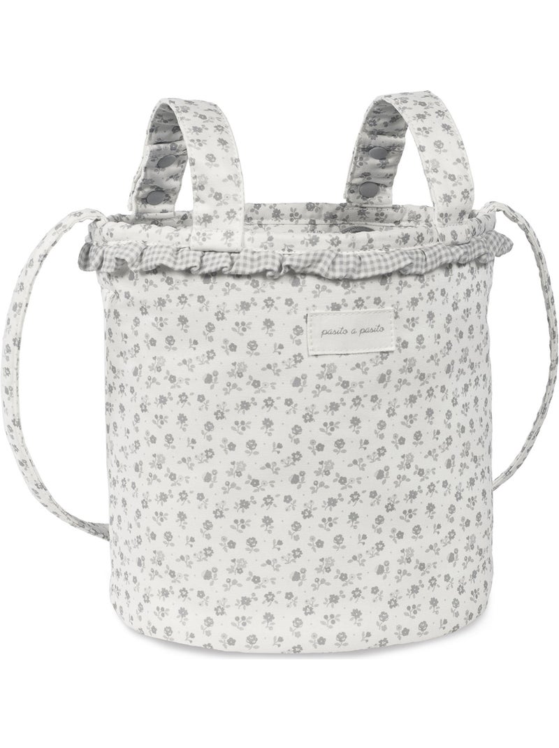 Pasito a pasito - Sac Bucket Gris - Kiabi