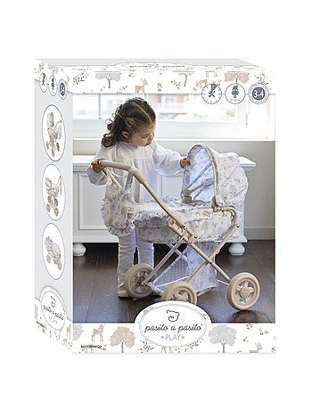 Pasito a pasito | Pasito a pasito | Jouet poussette landau pour poupée