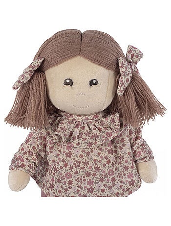 Pasito a pasito | Pasito a pasito | Poupée Bibi peluche pour enfant Cherry flowers