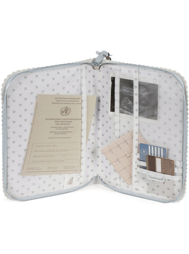 Pasito a pasito | Protège carnet de santé bébé zippé Icon Bleu - Kiabi