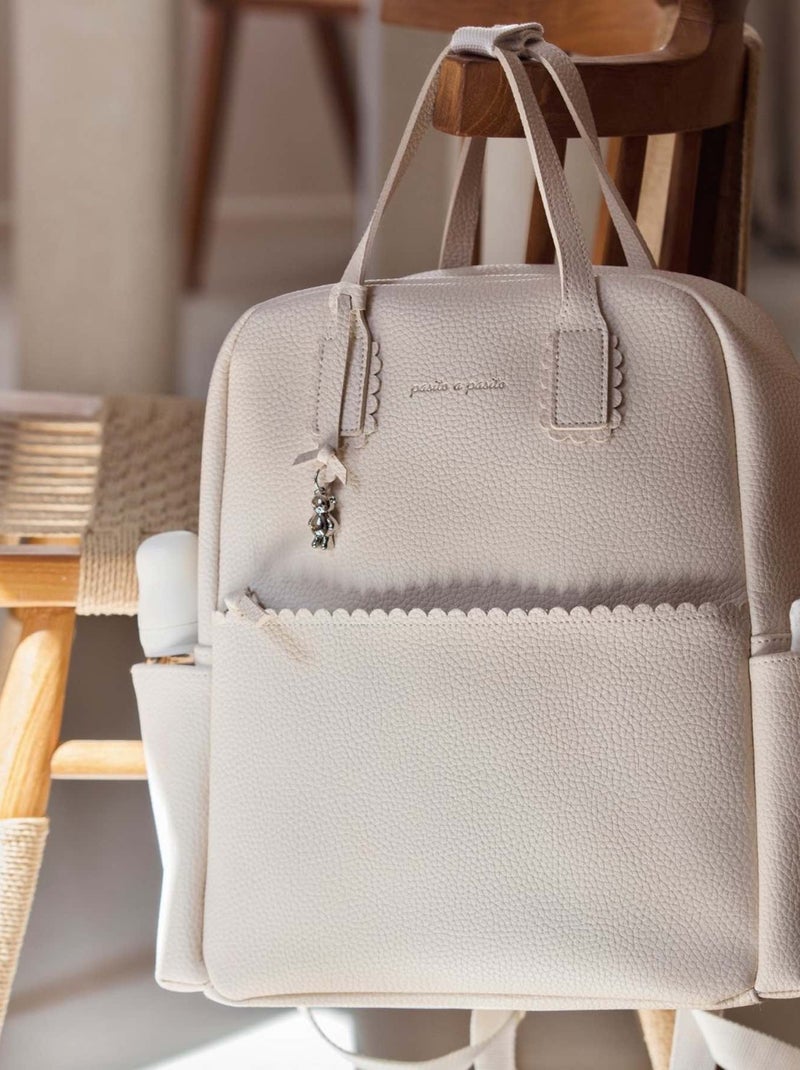 Pasito a pasito | Sac à dos à langer Icon Ecru - Kiabi