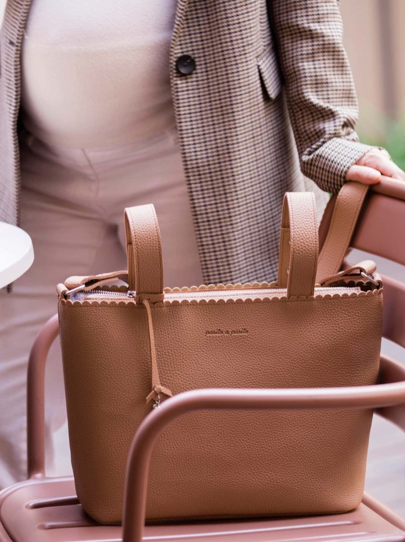 Pasito a pasito | Sac à langer organisateur poussette Crossbody Icon Marron clair - Kiabi