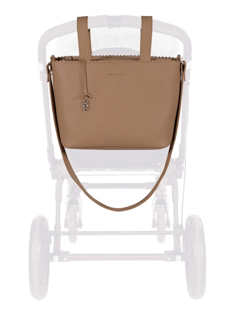 Pasito a pasito | Sac à langer organisateur poussette Crossbody Icon Marron clair - Kiabi