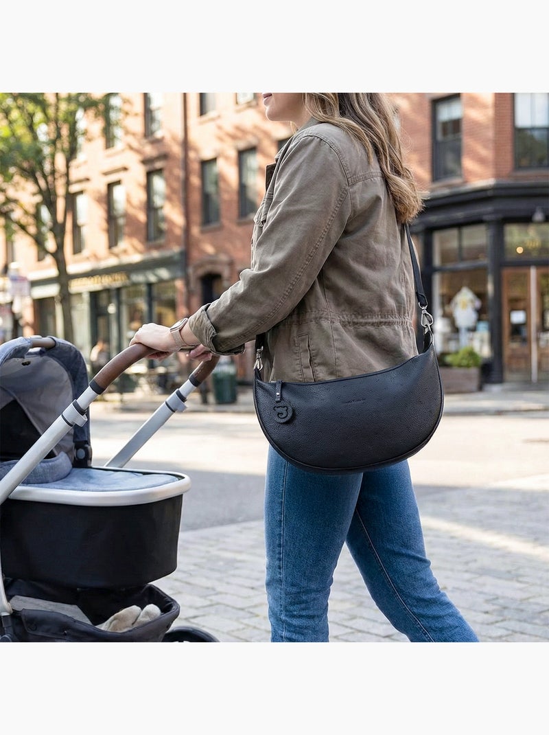 Pasito a pasito | Sac bandoulière sac à langer London Noir - Kiabi