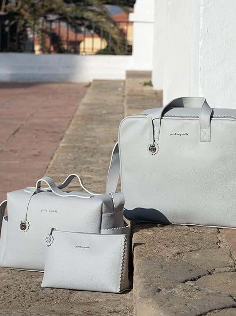 Pasito a pasito | Valise de maternité Icon Gris - Kiabi