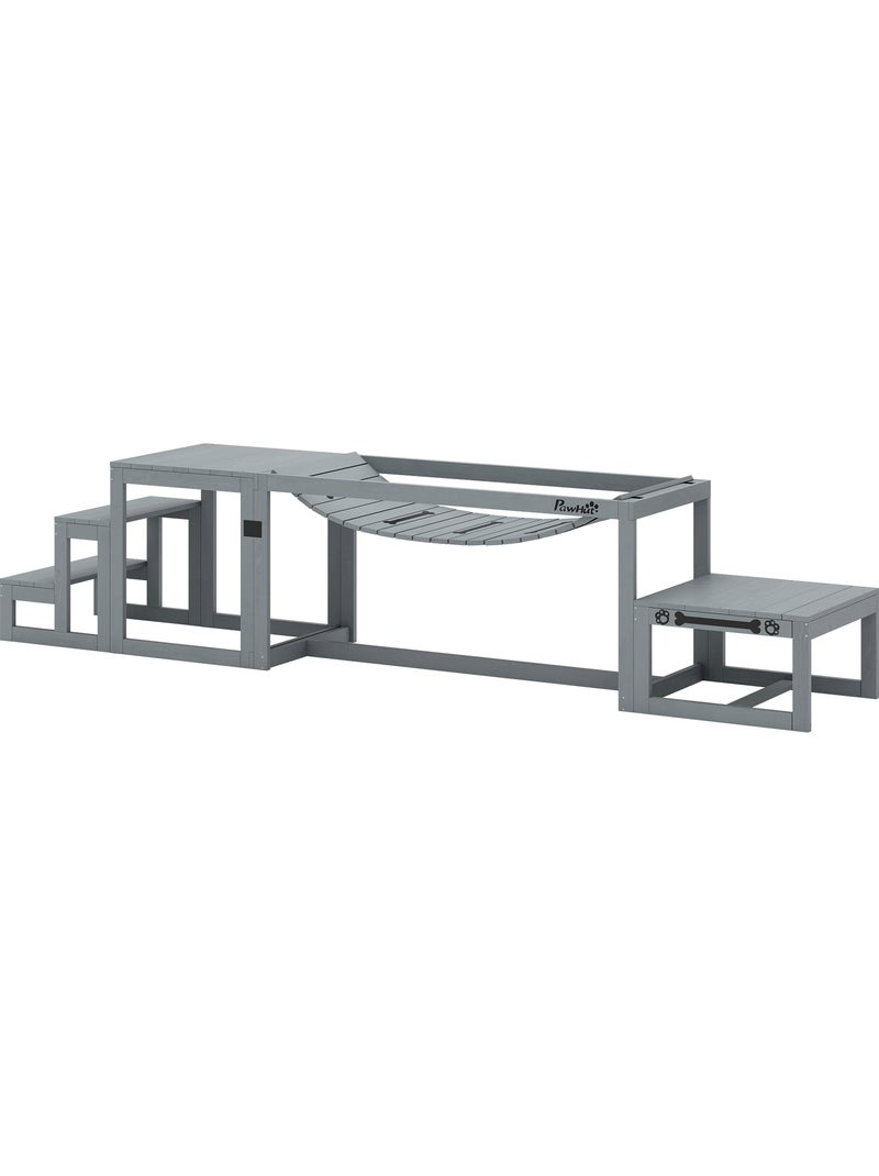 Passerelle agility chiens bois de sapin Gris - Kiabi