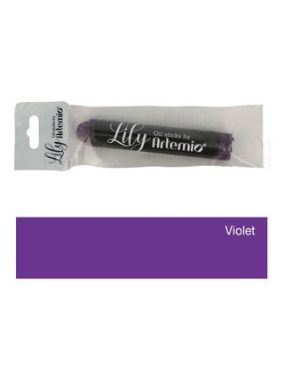 Pastel à l'huile - Violet - Artemio