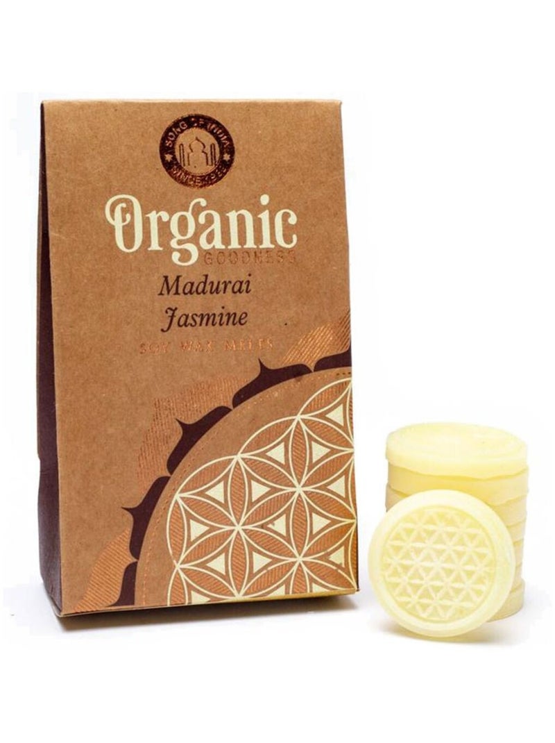 Pastilles de cire à fondre senteur jasmin Blanc - Kiabi