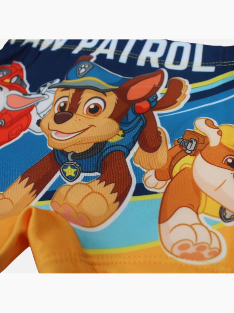 Pat Patrouille - Boxer de bain garçon imprimé Bleu marine - Kiabi