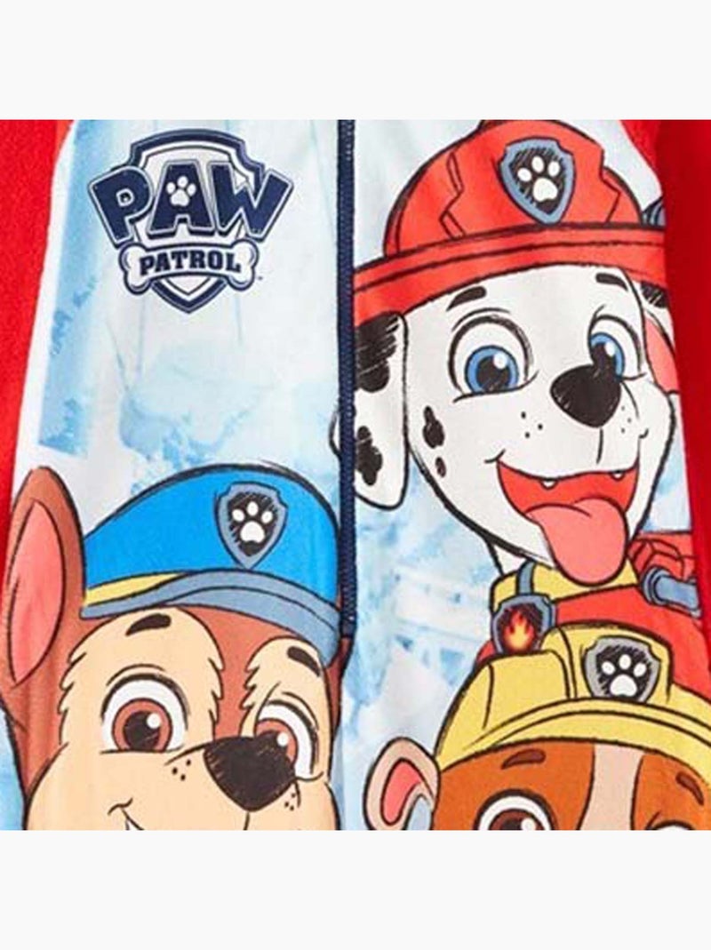 Pat Patrouille - Combinaison polaire enfant imprimée Rouge - Kiabi
