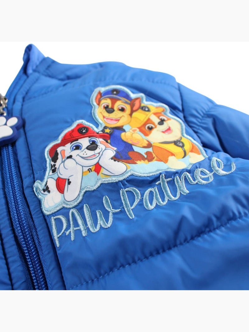 Pat Patrouille - Doudoune garçon imprimée Bleu - Kiabi