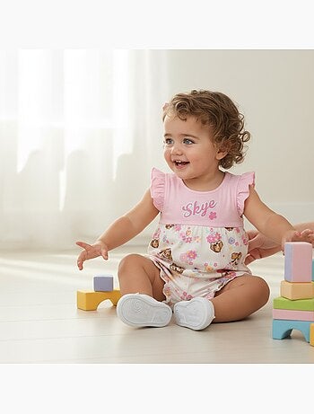 Pat Patrouille - Ensemble bébé t-shirt et short imprimé