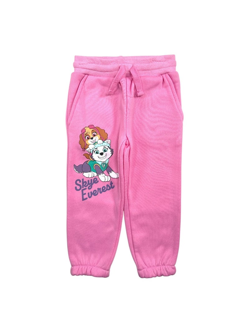 Pat Patrouille - Ensemble jogging fille veste et pantalon imprimé Rose - Kiabi