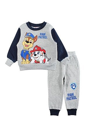 Pat Patrouille - Ensemble jogging garçon sweat et pantalon imprimé