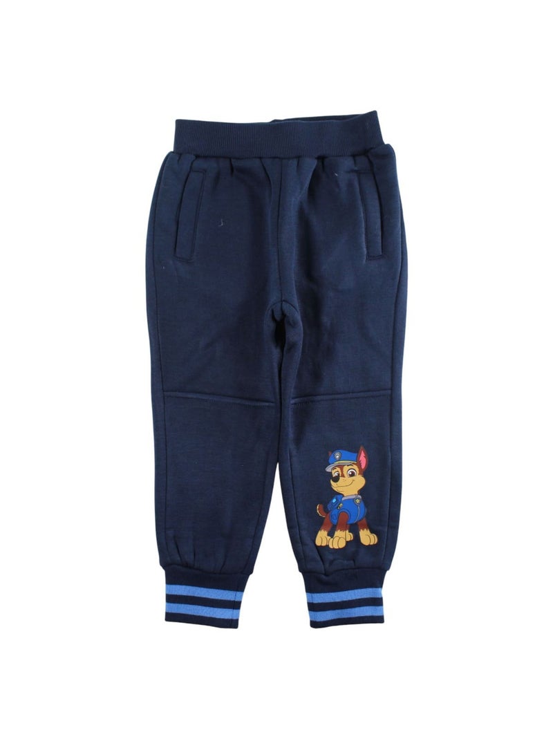 Pat Patrouille - Ensemble jogging garçon veste capuche et pantalon imprimé Bleu marine - Kiabi