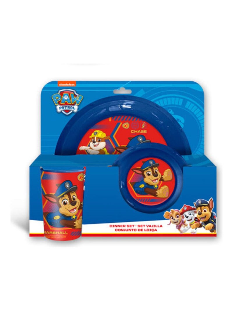 Pat' Patrouille - Ensemble Repas Pour Enfant Multicolore - Kiabi