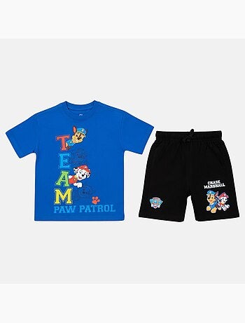 Pat Patrouille - Ensemble T-shirt et short avec personnage
