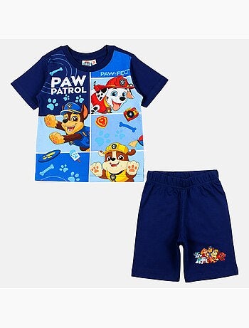 Pat Patrouille - Ensemble T-shirt et short avec personnage