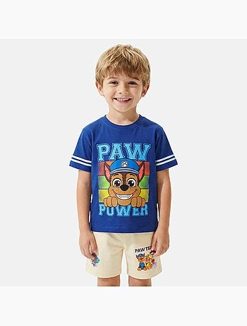 Pat Patrouille - Ensemble T-shirt et short avec personnage