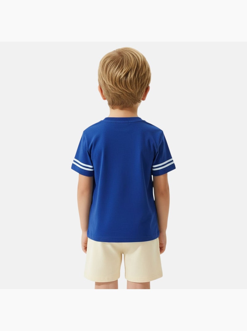 Pat Patrouille - Ensemble T-shirt et short avec personnage Bleu marine - Kiabi