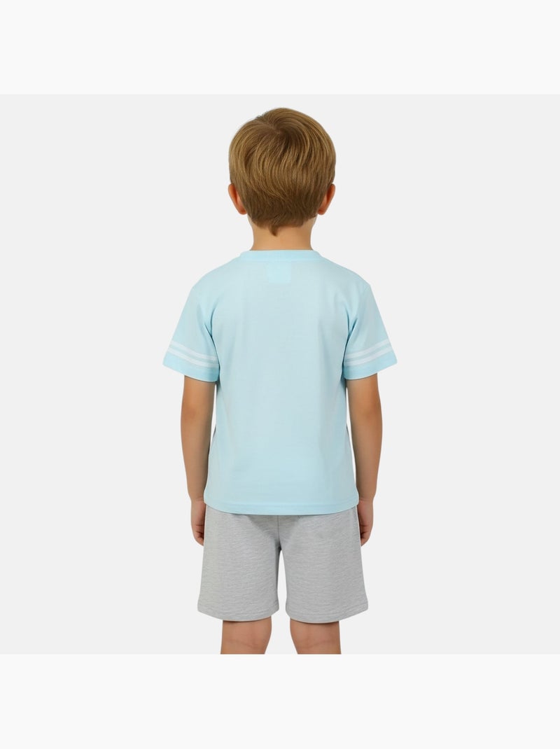 Pat Patrouille - Ensemble T-shirt et short avec personnage Bleu - Kiabi