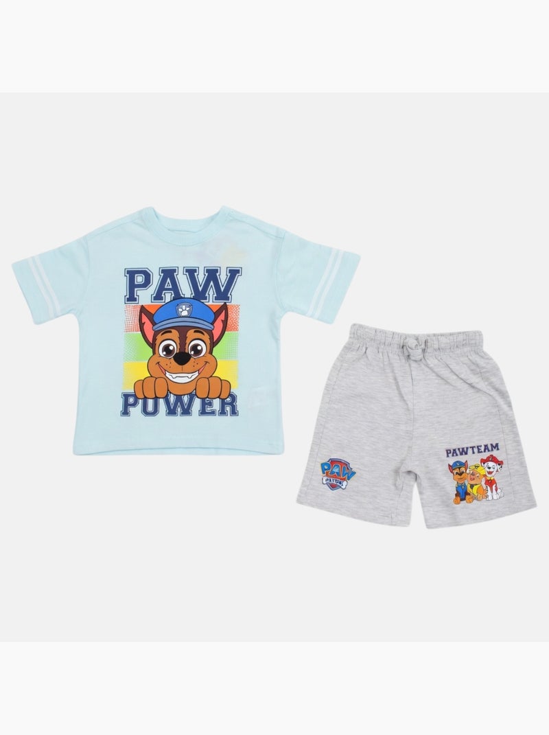 Pat Patrouille - Ensemble T-shirt et short avec personnage Bleu - Kiabi