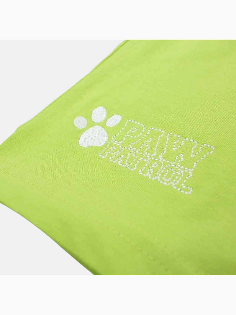 Pat Patrouille - Ensemble t-shirt et short enfant imprim? Vert - Kiabi
