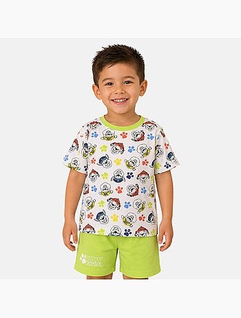 Pat Patrouille - Ensemble t-shirt et short enfant imprimé