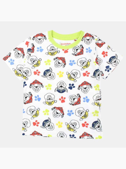 Pat Patrouille - Ensemble t-shirt et short enfant imprimé - Kiabi