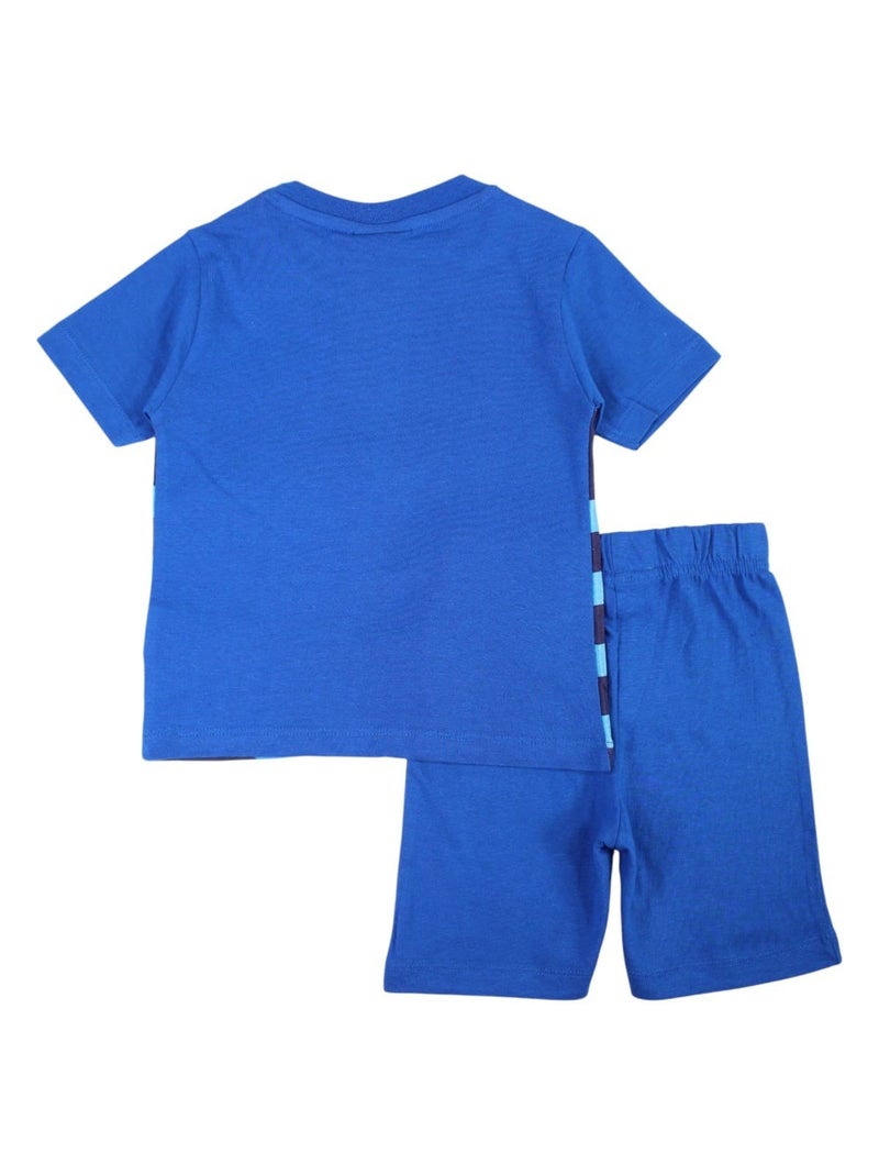 Pat Patrouille - Ensemble t-shirt manches courtes et short enfant imprimé Bleu - Kiabi