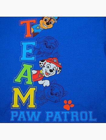 Pat patrouille - ensemble t-shirt manches courtes et short imprimés