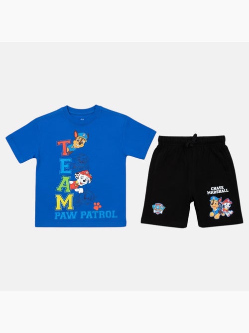 Pat patrouille - ensemble t-shirt manches courtes et short imprimés - Kiabi Pat patrouille - ensemble t-shirt manches courtes et short imprimés - Kiabi