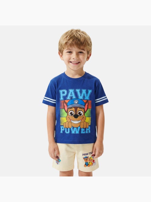 Pat patrouille - ensemble t-shirt manches courtes et short imprimés - Kiabi Pat patrouille - ensemble t-shirt manches courtes et short imprimés - Kiabi