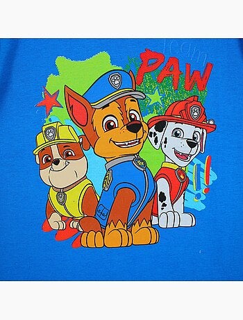 Pat patrouille - ensemble t-shirt manches courtes et short imprimés