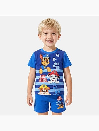 Pat patrouille - ensemble t-shirt manches courtes et short imprimés