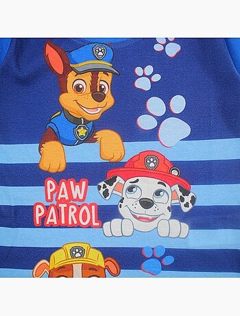 Pat patrouille - ensemble t-shirt manches courtes et short imprimés