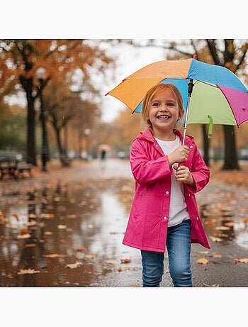 Pat patrouille - imperméable à capuche imprimé, boutons pression