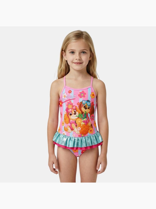 Pat patrouille - maillot de bain 1 pièce imprimé à volants - Kiabi Pat patrouille - maillot de bain 1 pièce imprimé à volants - Kiabi
