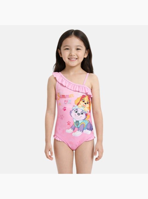 Pat patrouille - maillot de bain 1 pièce imprimé, finitions volantées - Kiabi Pat patrouille - maillot de bain 1 pièce imprimé, finitions volantées - Kiabi