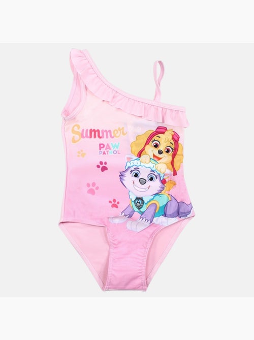 Pat patrouille - maillot de bain 1 pièce imprimé, finitions volantées - Kiabi Pat patrouille - maillot de bain 1 pièce imprimé, finitions volantées - Kiabi