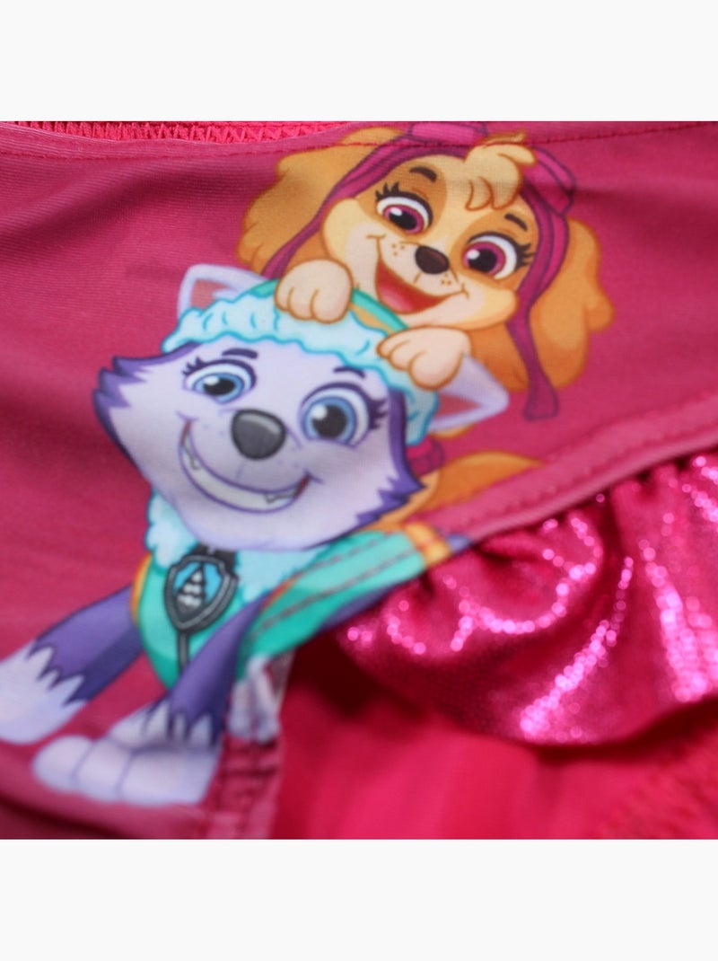 Pat Patrouille - Maillot de bain deux pièces enfant imprimé Rose fushia - Kiabi