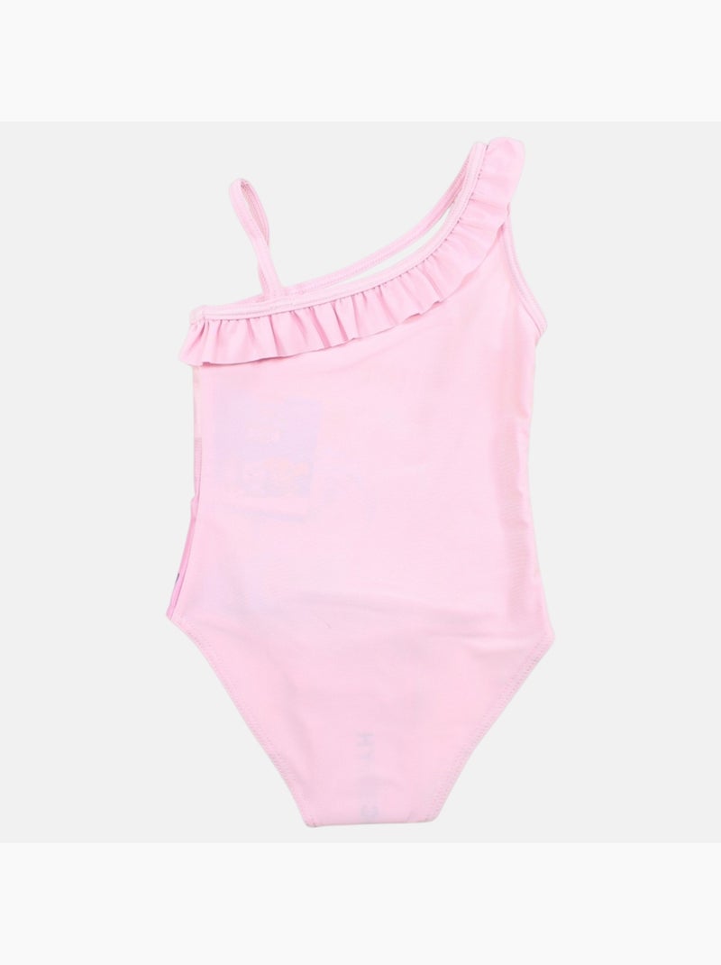 Pat Patrouille - Maillot de bain une pièce enfant imprimé Rose clair - Kiabi